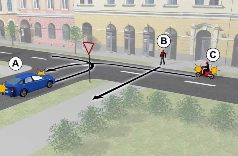 A KRESZ feladatok során 100 sofőrből 87,5 nem tudja helyesen megválaszolni a kérdést: kinek van elsőbbsége? - ÉletPortál.hu. Ez figyelemre méltó arány, ami arra utal, hogy sokan nem rendelkeznek megfelelő ismeretekkel a közlekedési szabályokról. Érdemes l