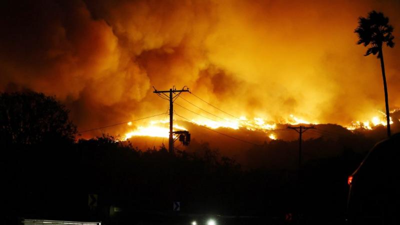 Két hete pusztító lángok martaléka Los Angeles, ahol a tűzvész már több mint 38 ezer hektárnyi területet emésztett fel.